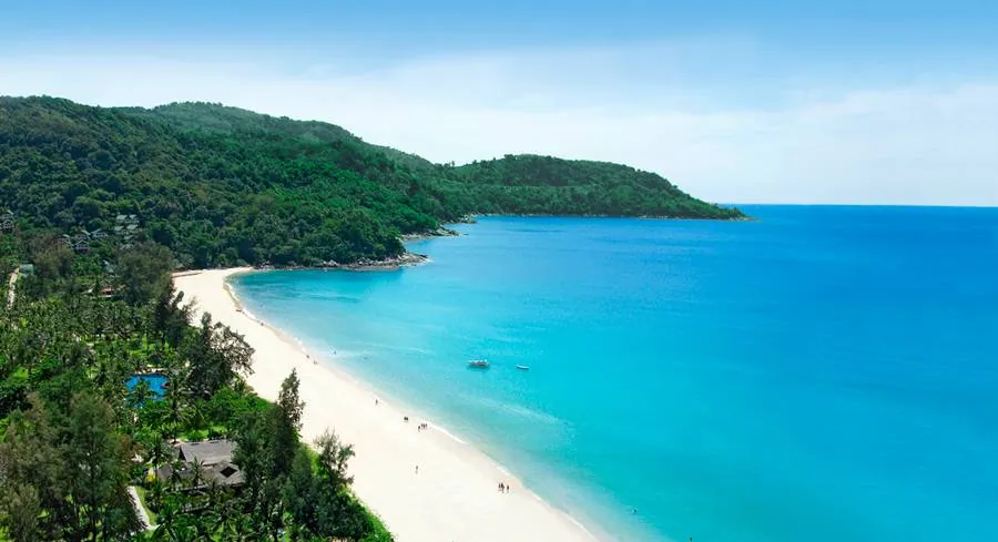 Kata Noi bay from above